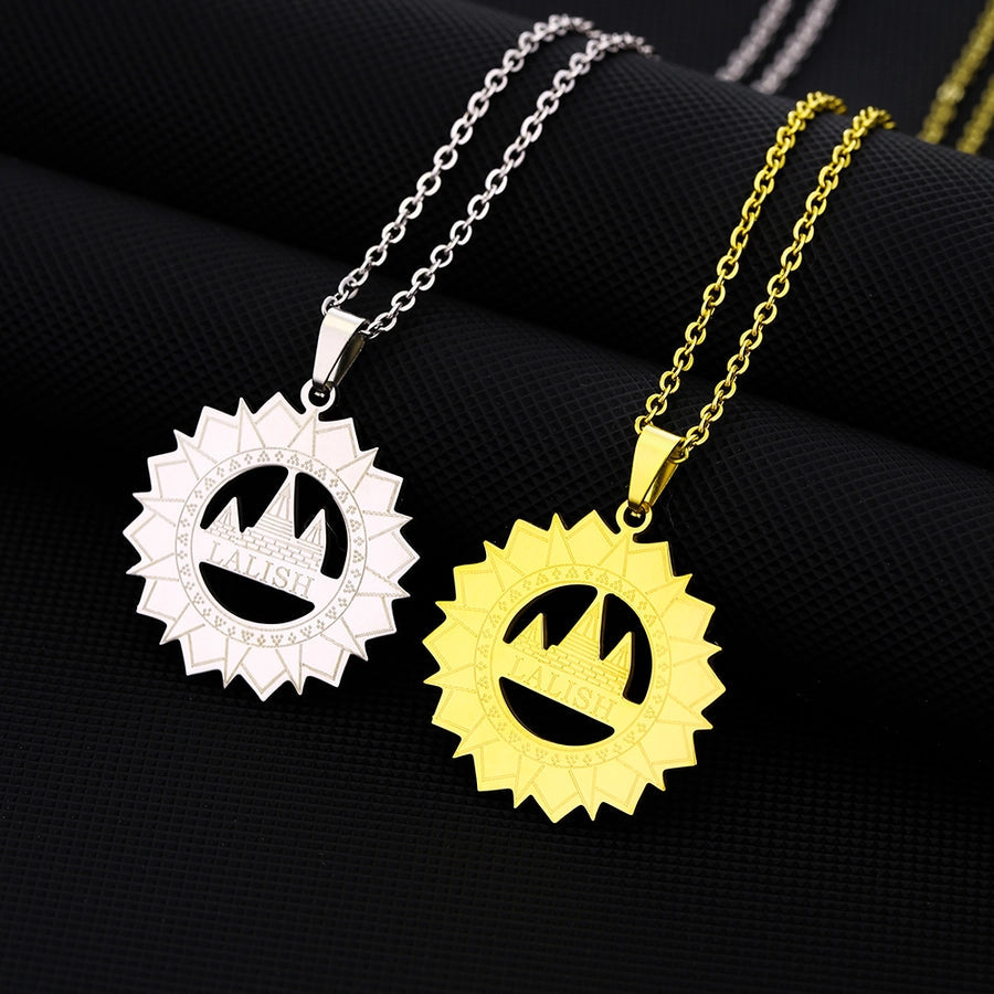 Jewelry Ethnic Style Geometric Peacock 201 Stainless Steel 304 Stainless Steel 18K Gold Plated Stainless Steel Necklaces