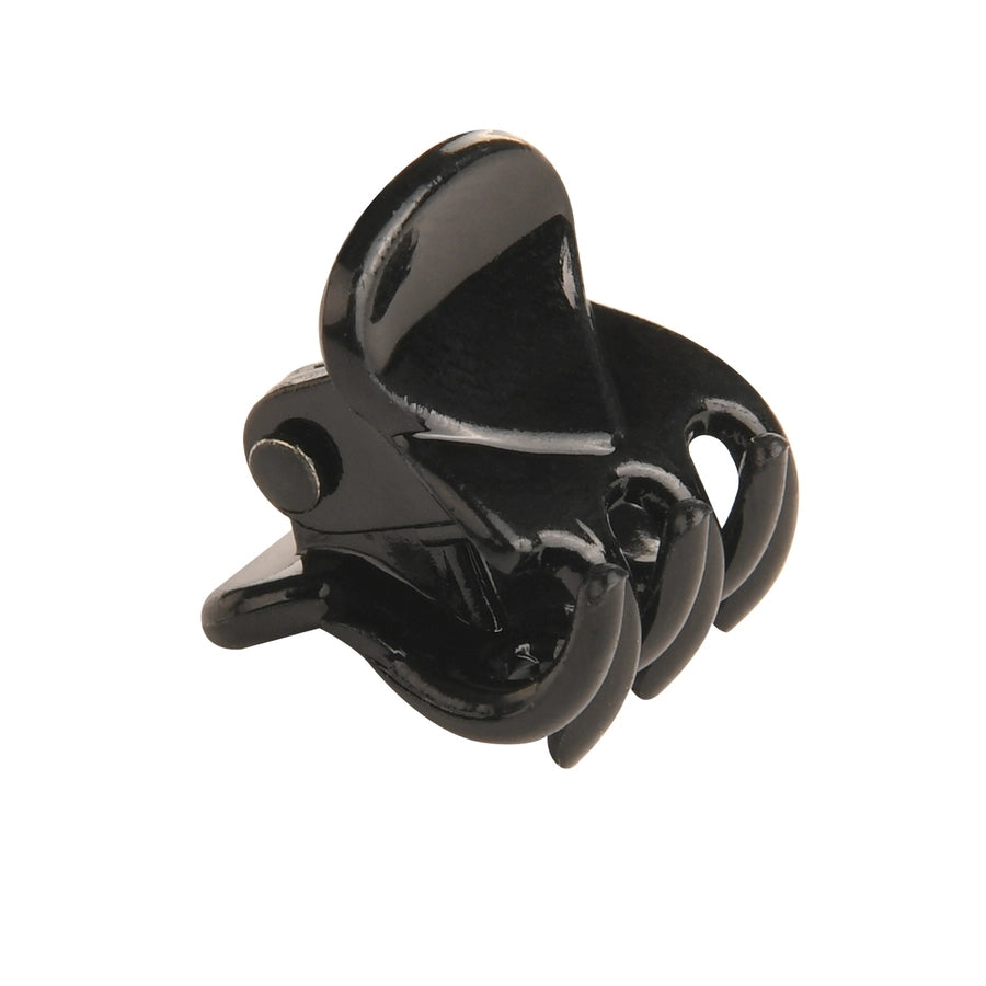 simple style color block plastic hair claws