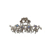 women's simple style irregular alloy hair claws