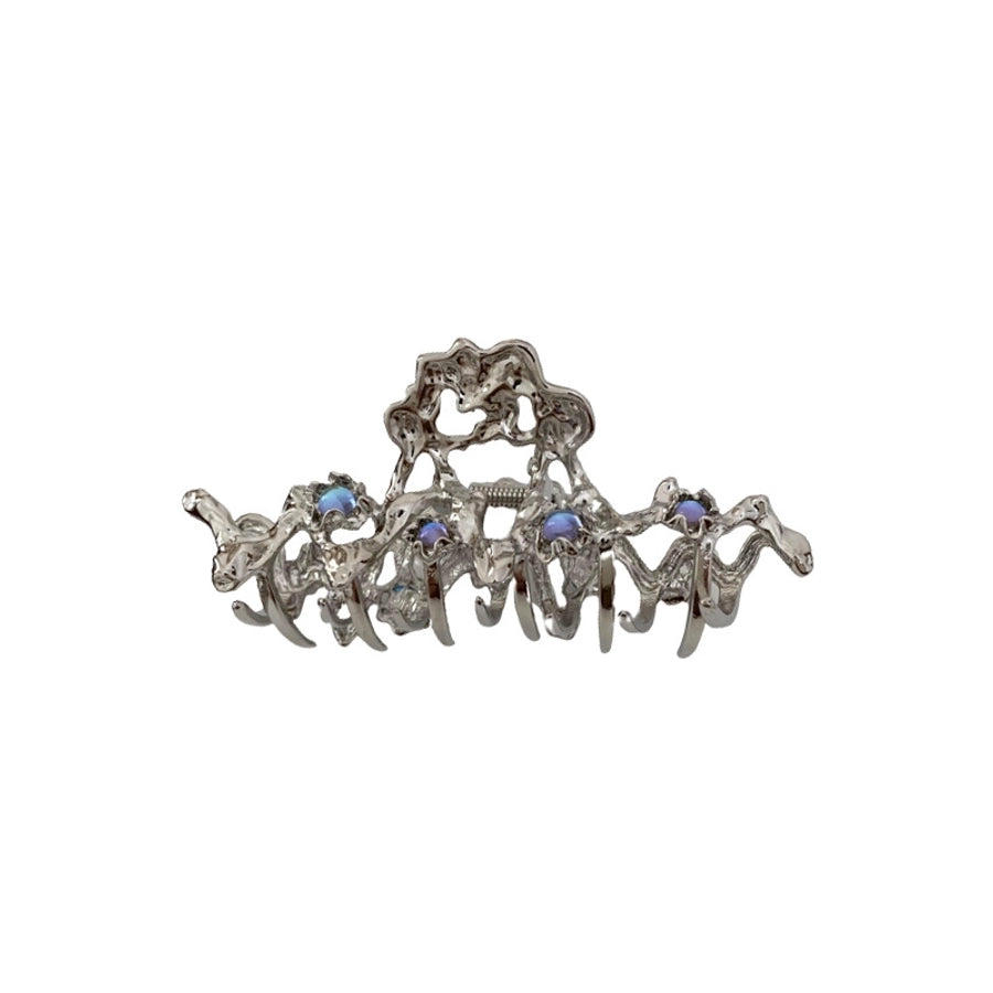 women's simple style irregular alloy hair claws