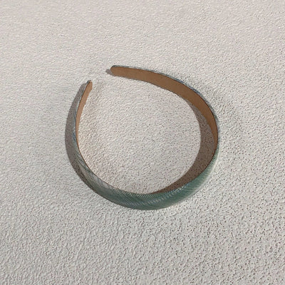 simple style plaid cloth hair band 1 piece