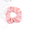 simple style solid color cloth hair tie