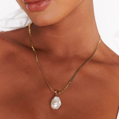 Jewelry Simple Style Classic Style Irregular 304 Stainless Steel Pendant Necklace