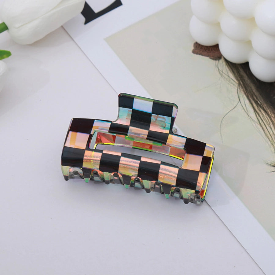 simple style bow knot imitation acetic acid handmade hair claws 1 piece