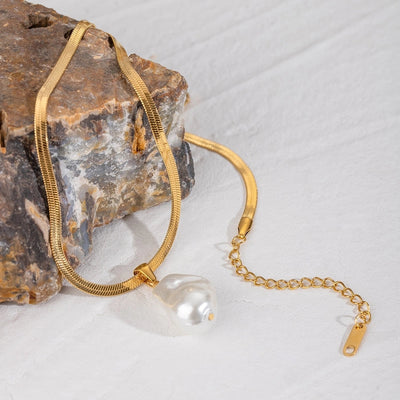 Jewelry Simple Style Classic Style Irregular 304 Stainless Steel Pendant Necklace