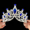 Women's Lady Crown Alloy Rhinestone Plating Hair Band