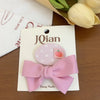 Women's Sweet Korean Style Bow Knot Sequins Hair Clip Hair Tie