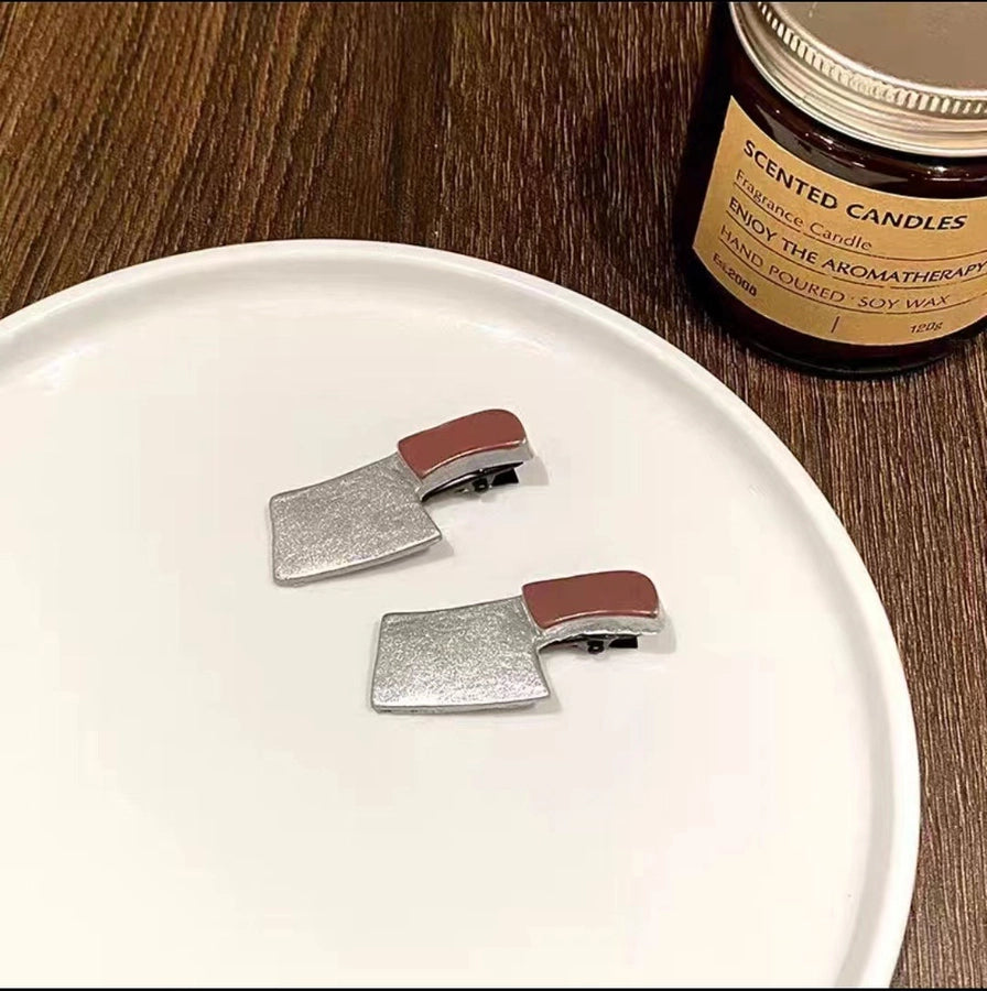 Women's Funny Cool Style Scissors Bulb Mixed materials Hair Clip