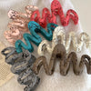 simple style artistic lines plastic hair claws