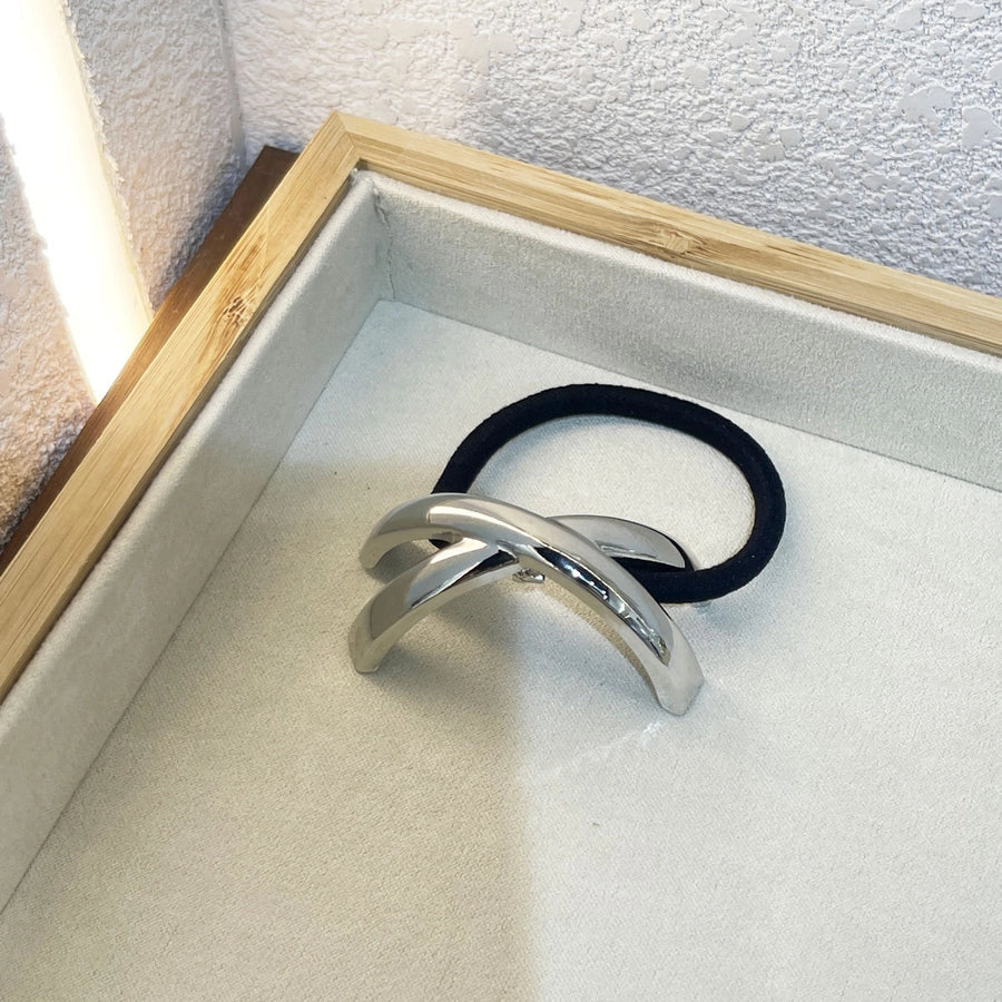 Women's Casual Simple Style Solid Color Alloy Hair Tie