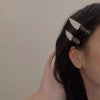 Women's Funny Cool Style Scissors Bulb Mixed materials Hair Clip
