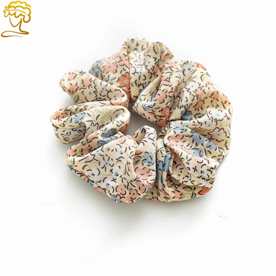 fashion flower cloth hair tie 1 piece