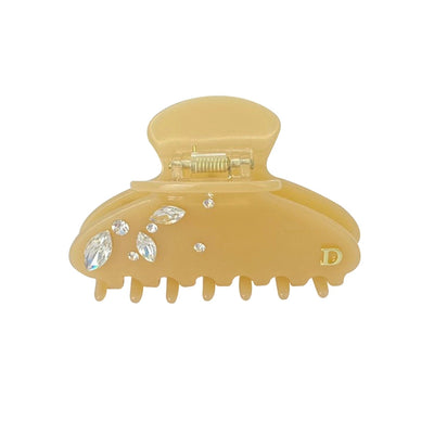 Women's Elegant Modern Style Geometric Acetic acid sheets Inlay Rhinestones Hair Clip Hair Claws