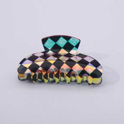 simple style bow knot imitation acetic acid handmade hair claws 1 piece