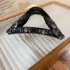 Women's IG Style Simple Style Triangle Arylic Inlay Rhinestones Hair Claws