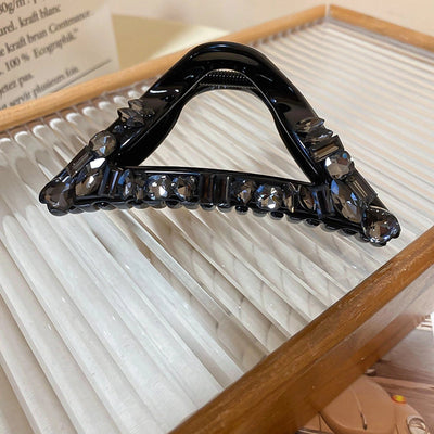 Women's IG Style Simple Style Triangle Arylic Inlay Rhinestones Hair Claws