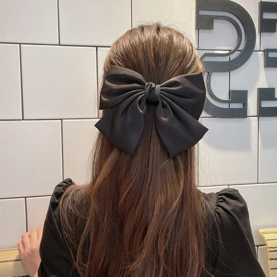 Women's IG Style Korean Style Bow Knot Cloth Hair Clip