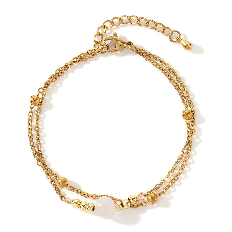 Semi-precious stone Handmade Geometric Bracelets