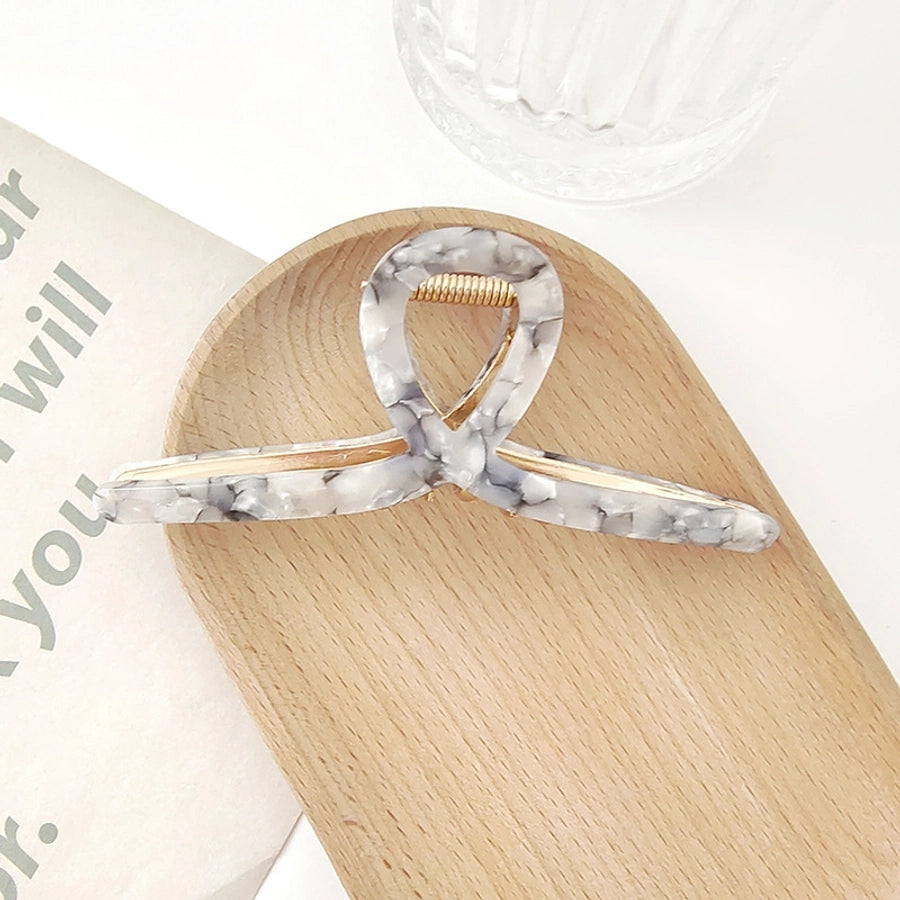 fashion geometric acetic acid sheets hair claws 1 piece