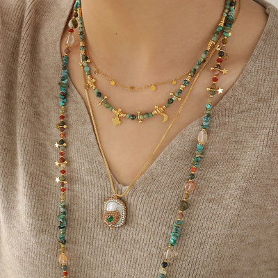 Casual Cute Commute Irregular Copper Necklace In Bulk