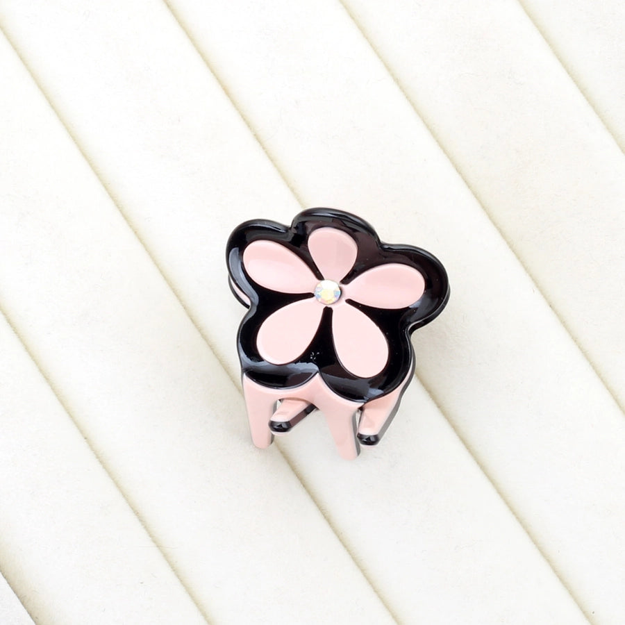 Women's Lady Floral Acetic acid sheets Hair Claws