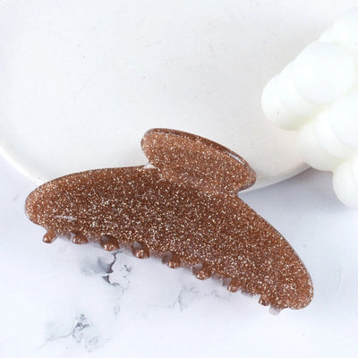 Women's Casual Simple Style Solid Color Arylic Stoving Varnish Hair Claws