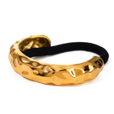 Women's Elegant Glam Luxurious Solid Color 304 Stainless Steel Hair Tie