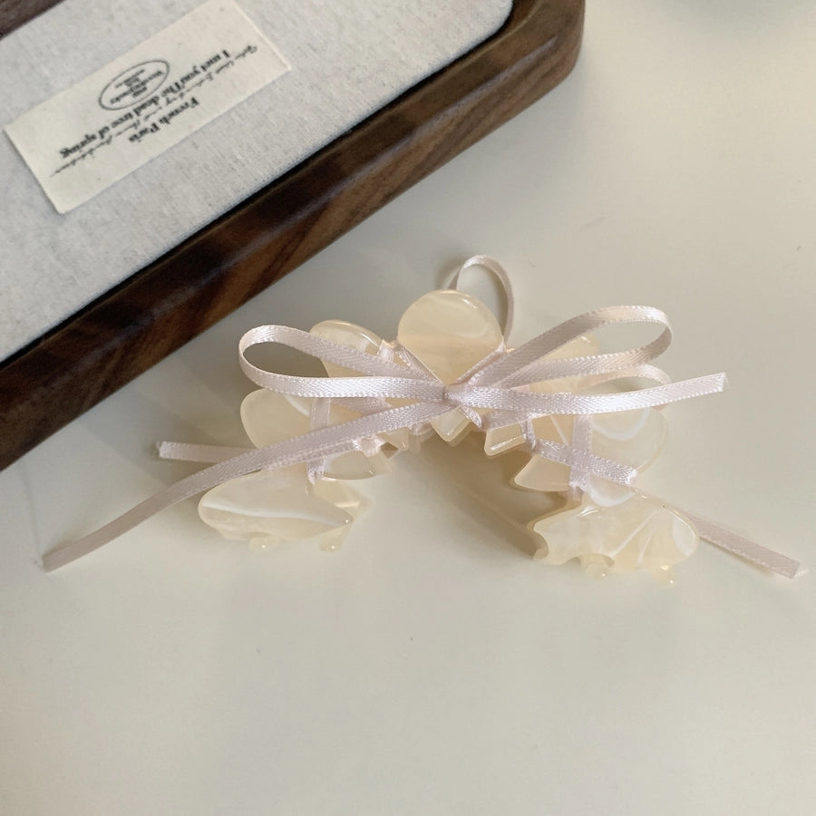 Women's Simple Style Classic Style Bow Knot Acetic acid sheets Hair Claws