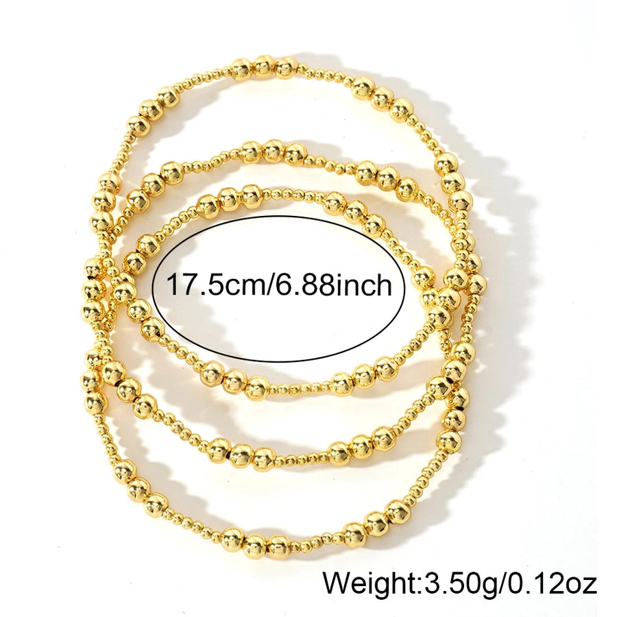 New  Fashion  Beaded Copper Bead Women's Bracelet Factory Direct Sales