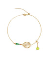 Copper Plating Tennis Racket Bracelets