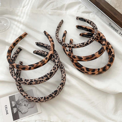 Sweet Streetwear Women's Leopard Cloth Hair Band