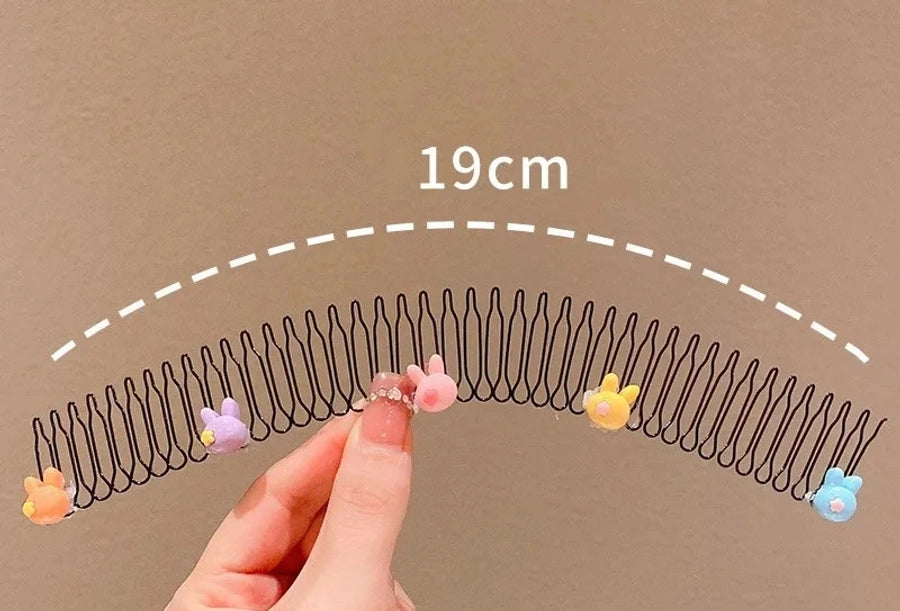 kid's cute cartoon fruit cloth hair band