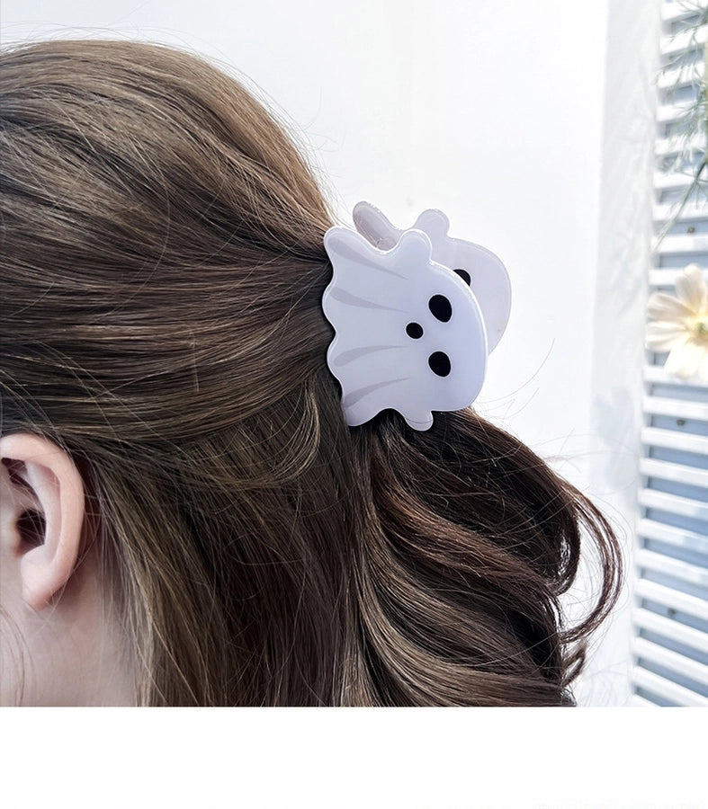 Baifeiya Halloween hairpin funny pumpkin gripper Ghost Horse personality shark clip back head updo hair accessories accessories