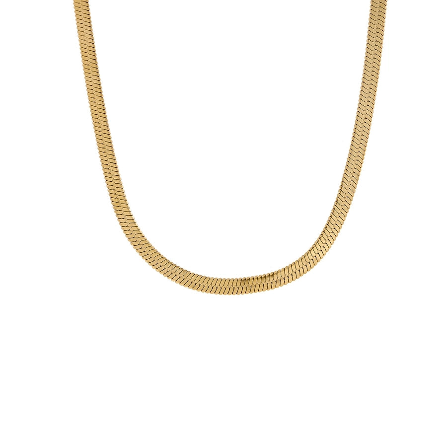 Jewelry Simple Style Geometric 304 Stainless Steel 18K Gold Plated Multi Charms Necklace