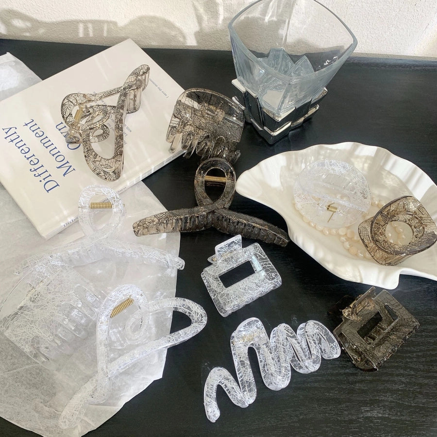 Women's Simple Style Classic Style Solid Color PS Hair Claws