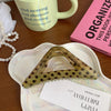 Women's Casual Simple Style Polka Dots Plastic Hollow Out Hair Claws