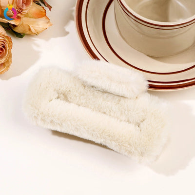 japanese style solid color plastic handmade hair claws 1 piece