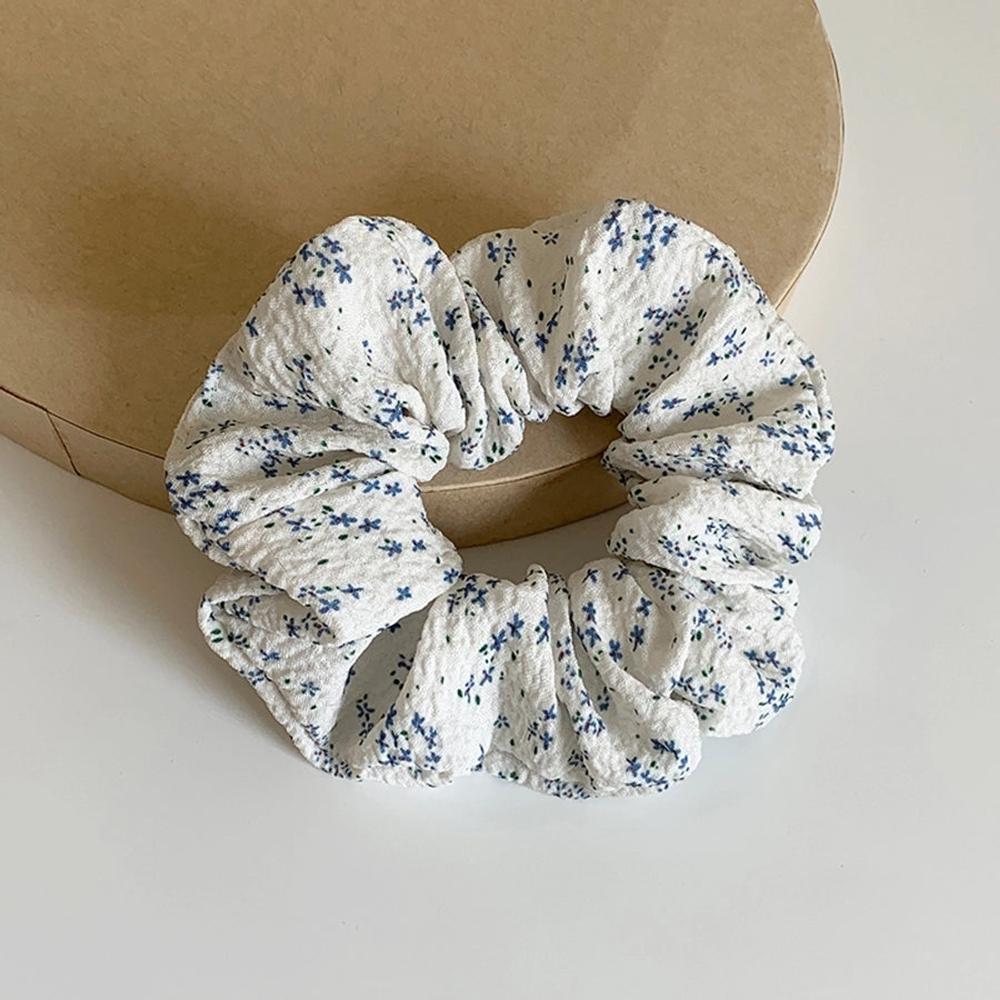 Women's Cute Sweet Ditsy Floral Cloth Hair Tie