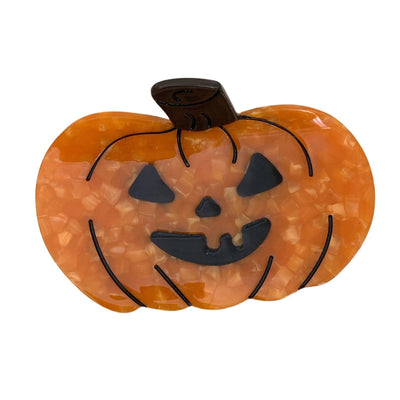 Halloween Cute Women's Pumpkin Acetic acid sheets Hair Claws