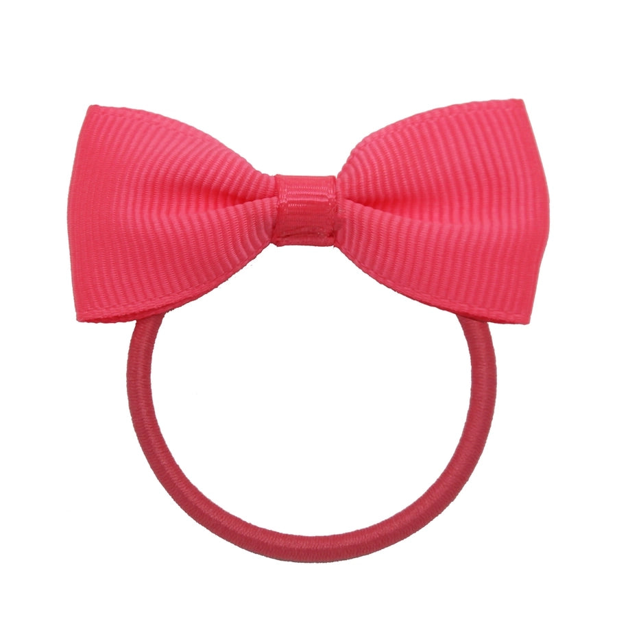 children's jewelry bow hair ring  thread belt hair accessories rubber band solid color girl small rubber band headdress