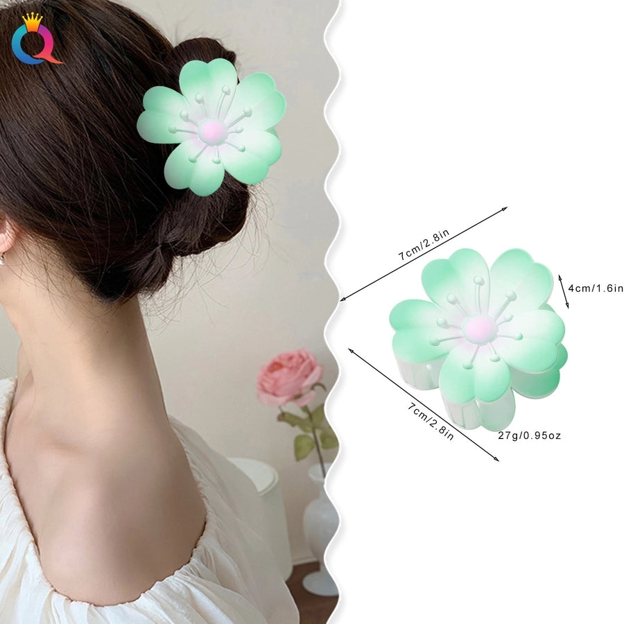 Women's Simple Style Classic Style Flower Plastic Hair Claws