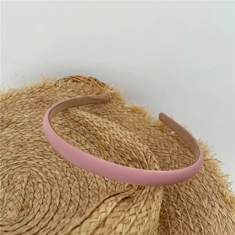 simple style bow knot cloth headwear