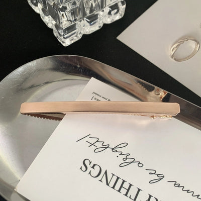 Women's Casual Simple Style Streetwear Solid Color Alloy Hair Clip