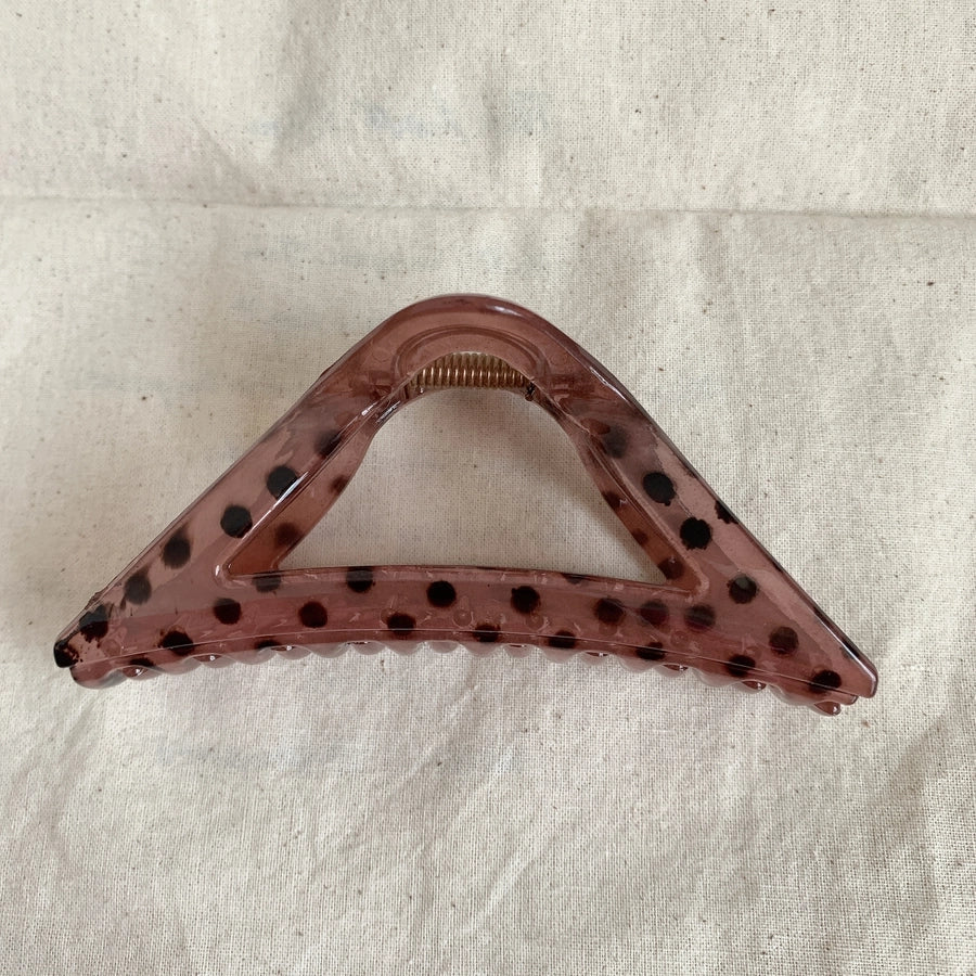 Women's Casual Simple Style Polka Dots Plastic Hollow Out Hair Claws