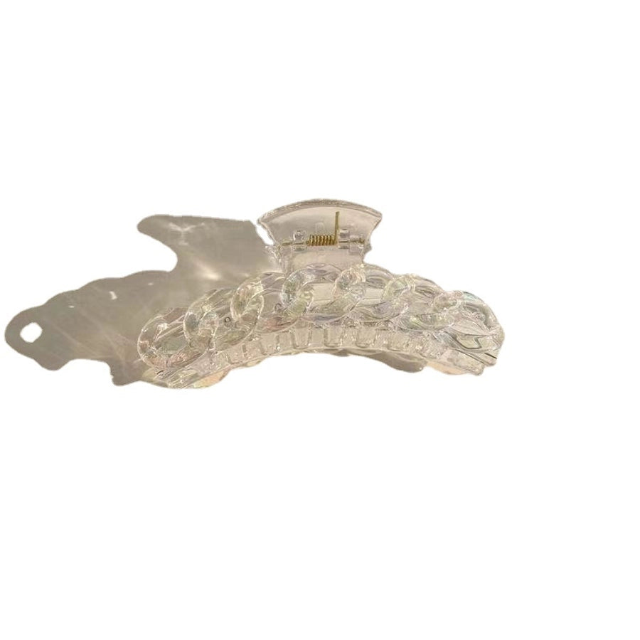 women's ig style geometric arylic hair claws