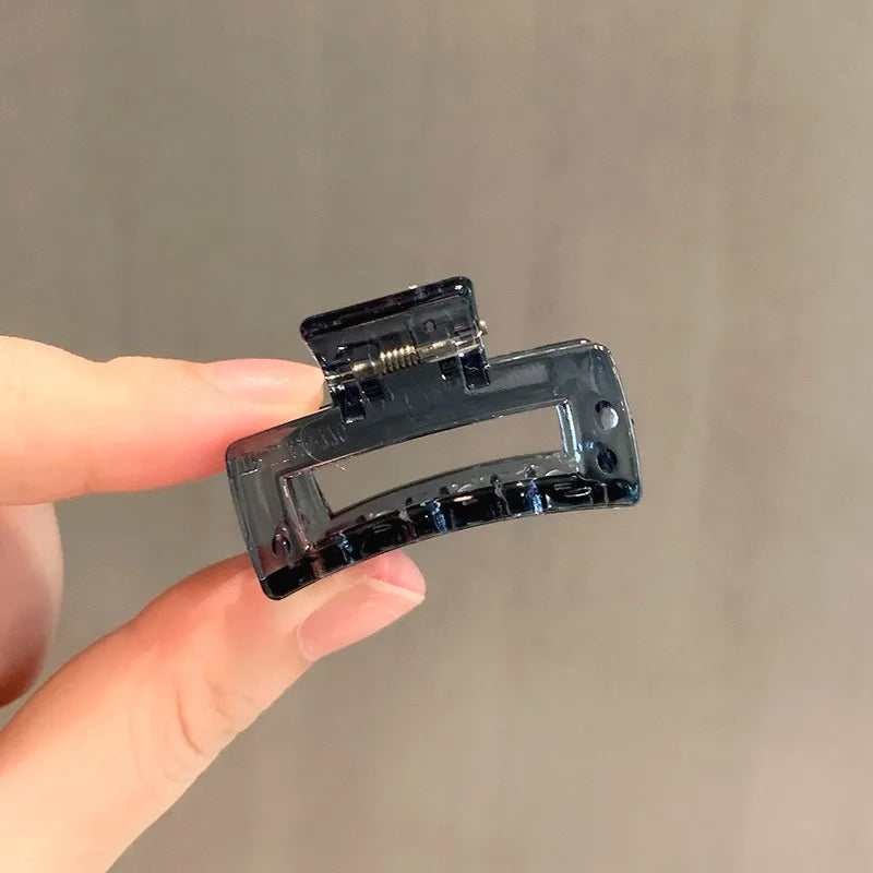 retro geometric transparent acrylic small catch clip wholesale nihaojewelry