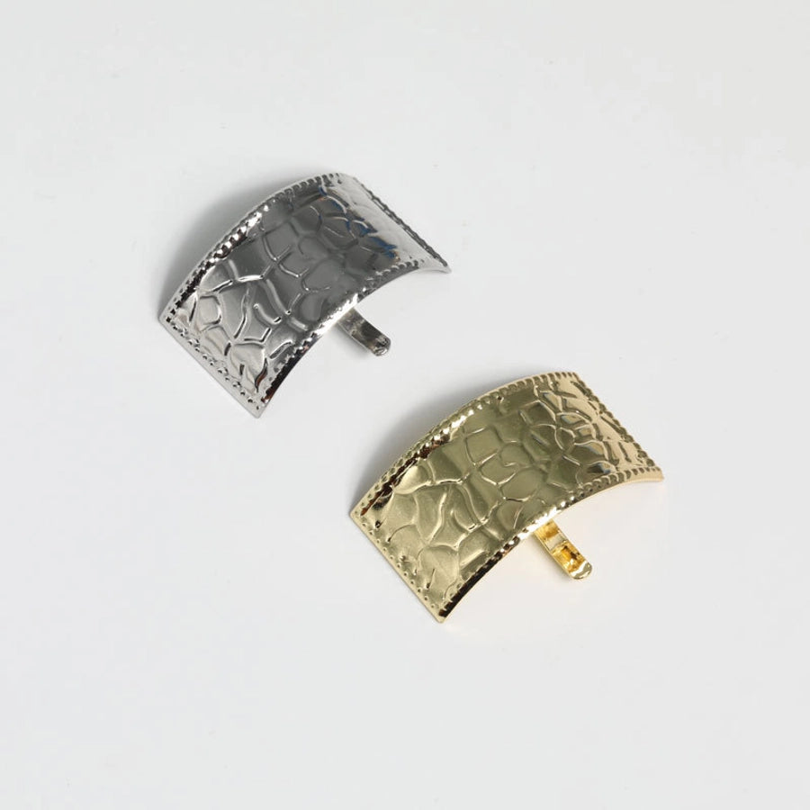 Women's Simple Style Classic Style Solid Color Alloy Plating Hair Clip