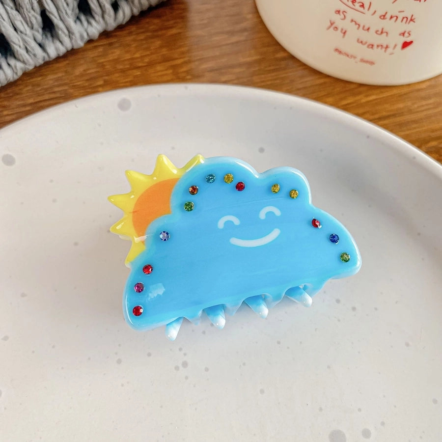 Women's Cute Clouds Arylic Hair Claws