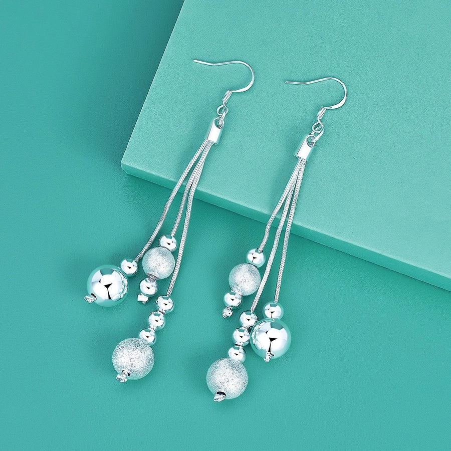 1 Pair Simple Style Geometric Copper Drop Earrings