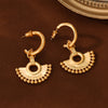 1 Pair Elegant Simple Style Heart Shape Eye Bee Inlay Copper Freshwater Pearl Zircon 18K Gold Plated Drop Earrings